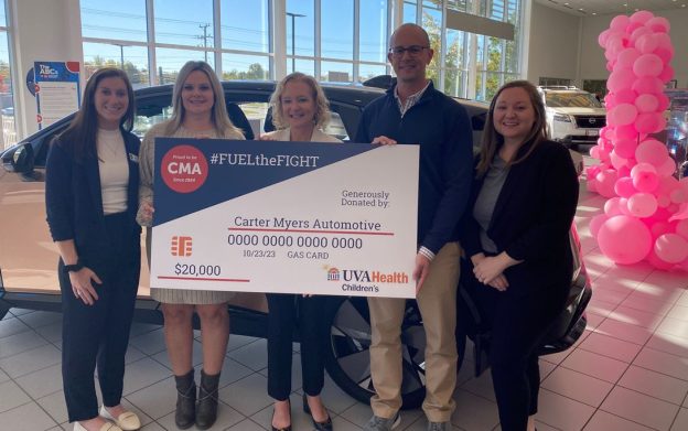 #FueltheFight Recap and Check Presentation to UVA Children’s Hospital!