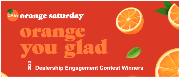 Congrats to out Orange Saturday Winners!