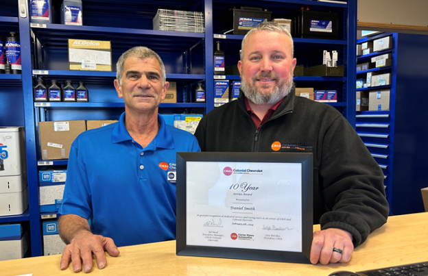 Happy CMA 10-Year Work Anniversary to Daniel Smith!