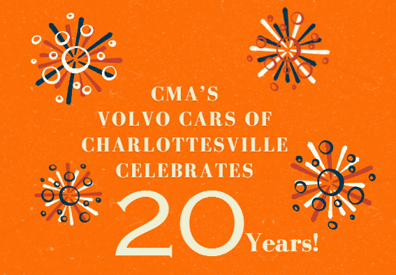 Celebrating 20 Years at CMA’s Volvo Cars of Charlottesville!