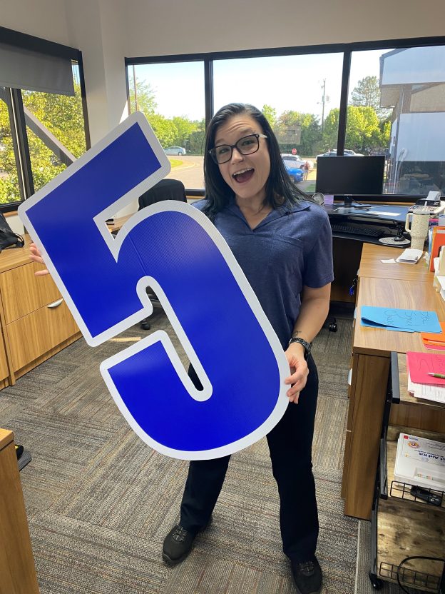 Happy 5-Year CMA Work Anniversary to Ashleigh Payne!