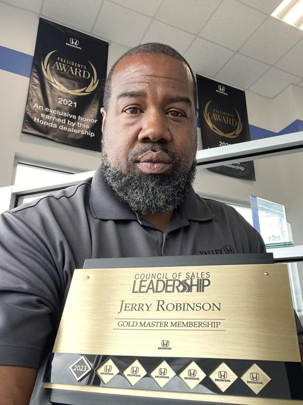 Gold Master Status for Jerry Robinson!