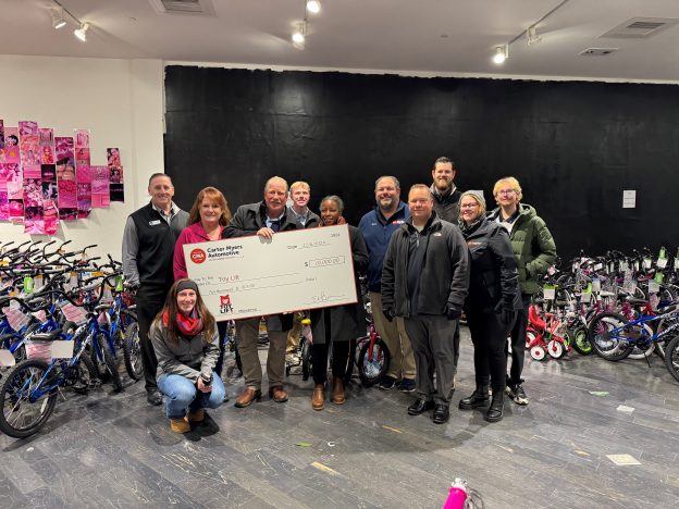 CMA’s Charlottesville Campus Gives Back at Toy Lift 🎁🚴