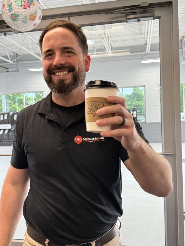 There’s a Latte Love at CMA’s Colonial Subaru: Scylar Delivers Service with a Personal Touch!